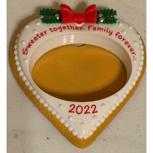 2022 Hallmark Sweeter Together Family Forever Christmas Ornament 4" Tall